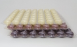 162 Stk. 3-Set Schokoladenherz Hohlkörper gemischt mit Rezeptvorschlag